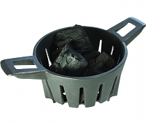 Чугунный корзина для угля